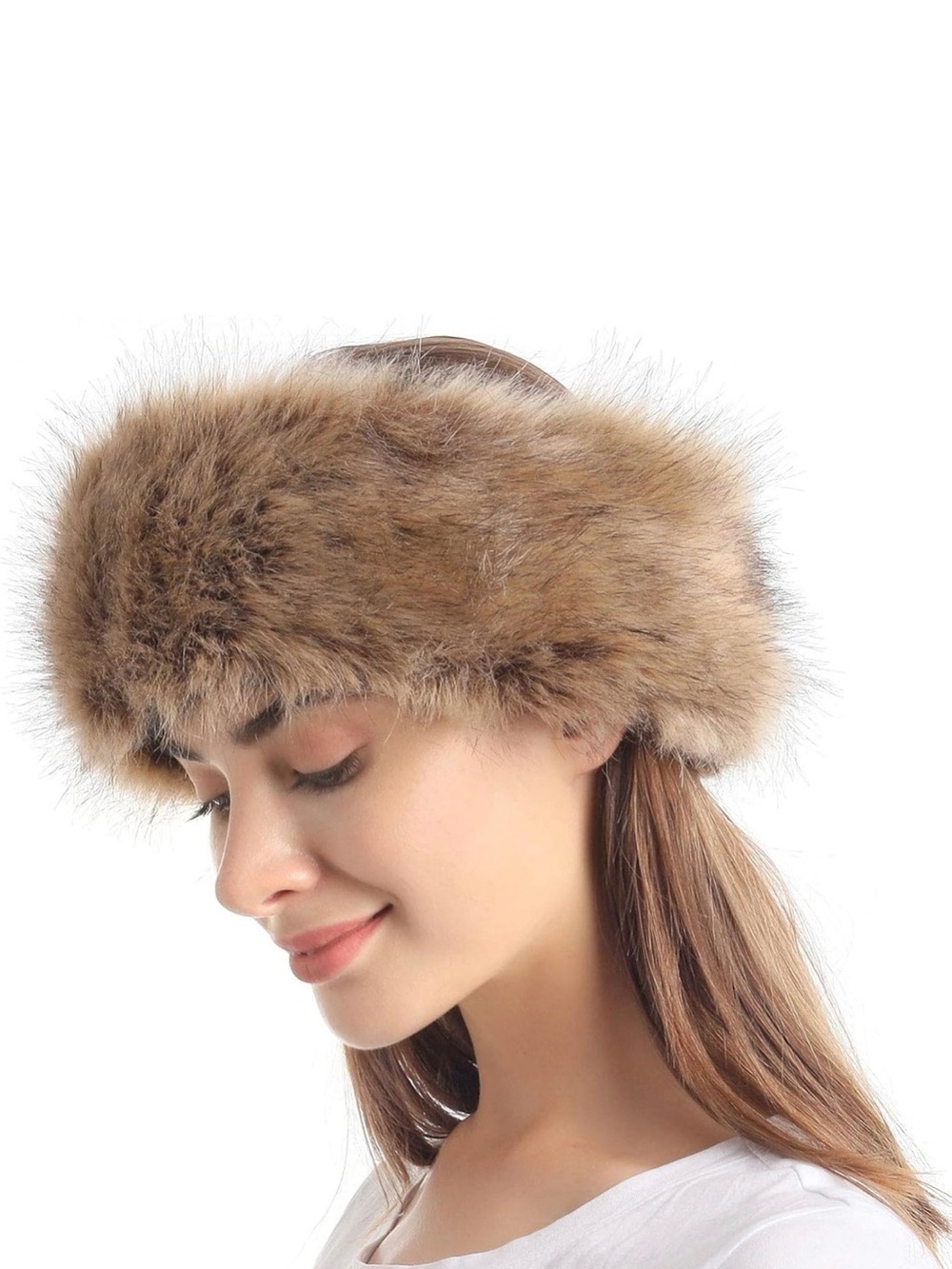 Classic Faux Fur Headband-Ear Warmer